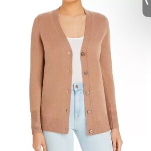 Bloomingdale's Classic Tan Cashmere Sweater